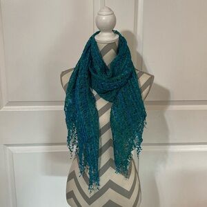 Dei Vintage Open Knit Boho Scarf